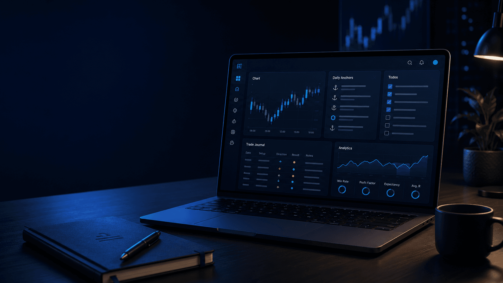 Building a Trading Workflow Around Daily Anchors, Todos, and a Trade Journal